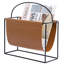 10" Small Free Standing Magazine Rack