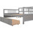 Daybed Wood Frame with Two Drawers, Practical and Timeless Design, Perfect for Storage and Comfort-823064823