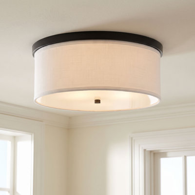 Midtown Cotton / Cotton Blend Flush Mount