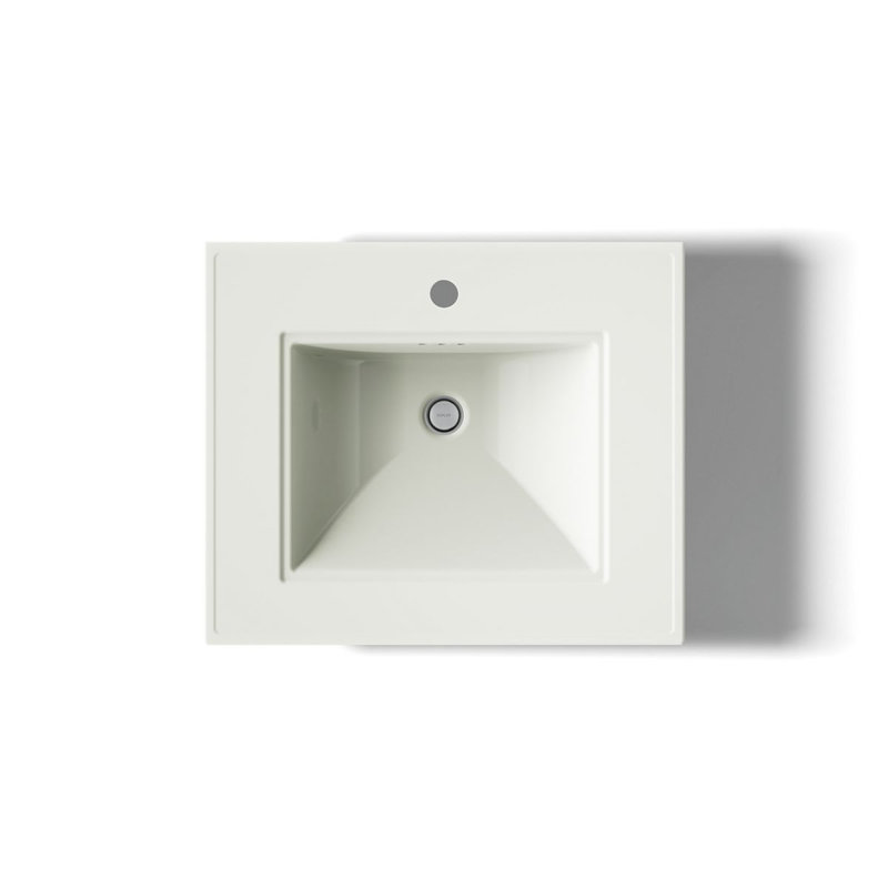 Memoirs® Stately 24" Console Bathroom Sink with Overflow, Dune, Single