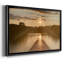 Sunrise Dock, reproduction d'art sur toile-72745592-72745593