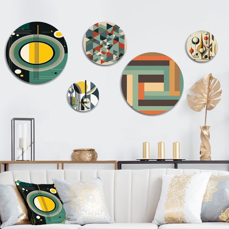 Décoration murale Mid-Century Retro Dimensions IV - Modern Midcentury