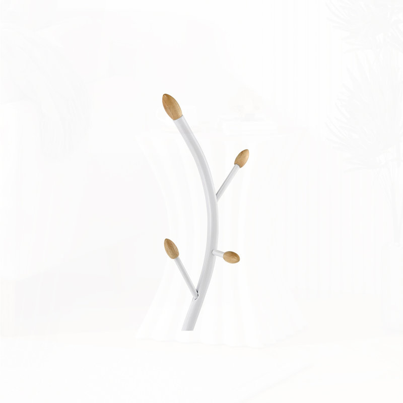 Portemanteau en métal, Blanc