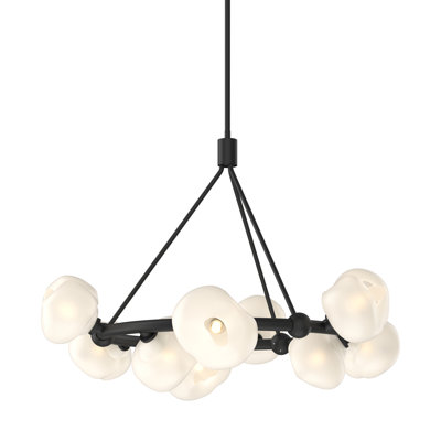 Ume 9 - Light Wagon Wheel Pendant