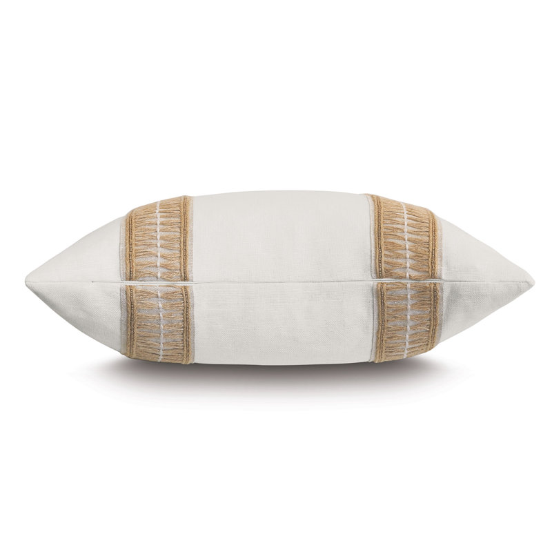 Sanders Linen Square Pillow Cover & Insert