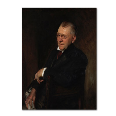 « portrait de james whitcomb riley » par impression sur toile tendue John Singer Sargent