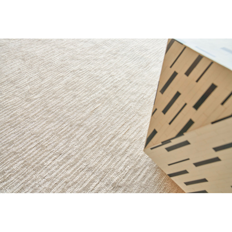 Tangaro Area Rug in Light Beige, Rectangle 9' x 12'