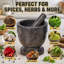 Mortier et pilon en marbre Creative Home-14142691