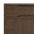 Harper SOLID HARDWOOD 40W Storage Cabinet With Doors And 2 Drawers Set Of 2 In Walnut Brown