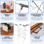 Folding Clothes Dryer Rack Airer Heavy Duty
