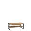 Lorrayne Sled Coffee Table with Storage