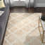 Tapis beige / ivoire en laine touffeté à la main Dooltle-278104378