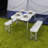 Abdalla 4 - Person Patio Dining Set with Rectangular Table