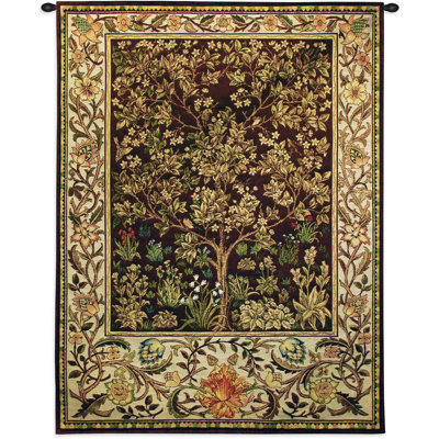 Tapisserie «Tree of Life» Umber BW