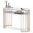Modern Manicure Table, Nail Desk with Metal Frame