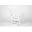 Chaise berçante surdimensionnée à texture de bois (excluant la table)-1029178936