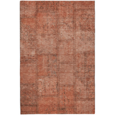 Premium Machine Washable Dream Shag ADS685 Patchwork Rug
