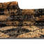 Tapis contemporain de couleur noire-grise-825510812