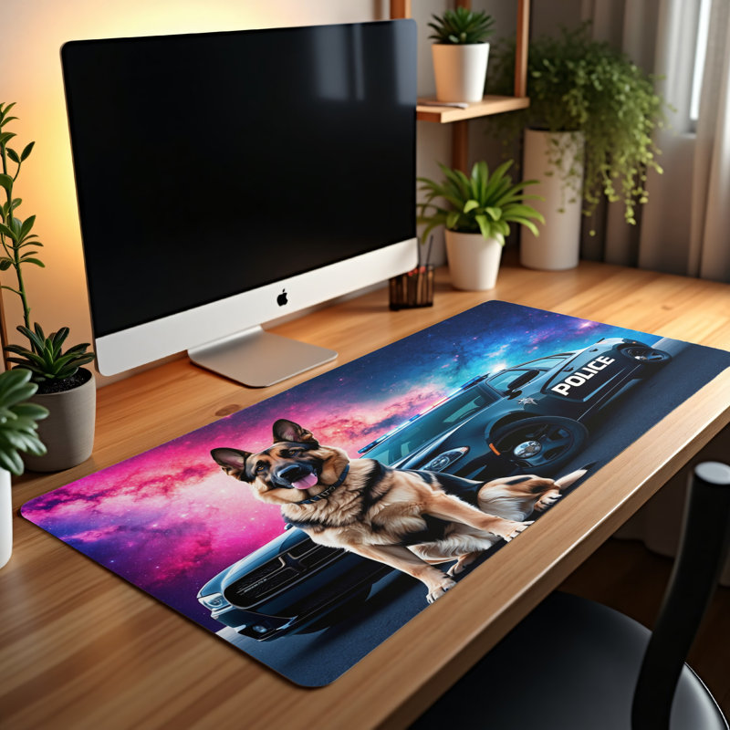 Polyester Desk Pad, 23.6x13.8
