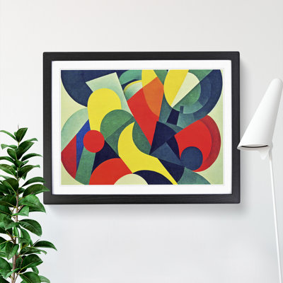 Exhilarating Modern Abstract - Single Picture Frame Print