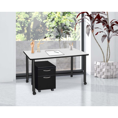 Bureau mobile Regency Kee avec rangement