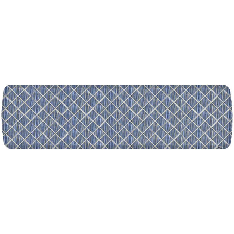 Tapis de cuisine GelPro Elite, Bleu, Tapis de couloir 1 pi 8 po x 6 pi