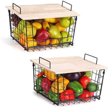 Prep & Savour 2 Tier Egg Storage Basket