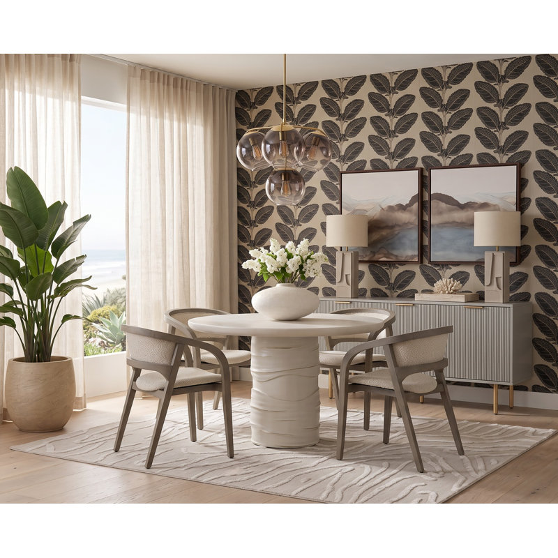 Plateau Domus - aspect marbre - Moka