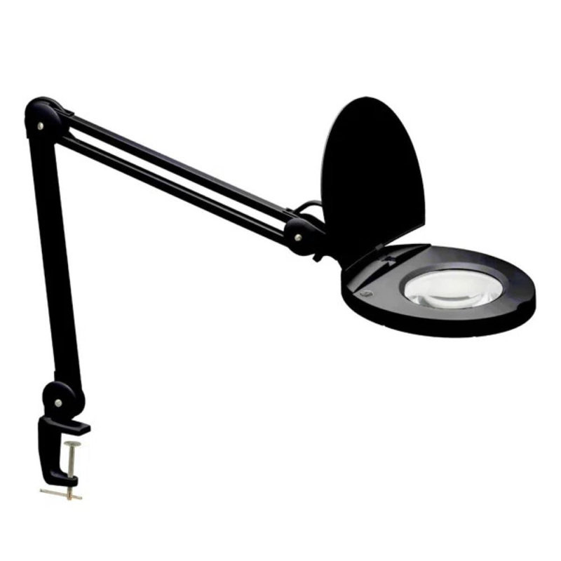 Lampe de bureau 47 po Cliffo, Noir