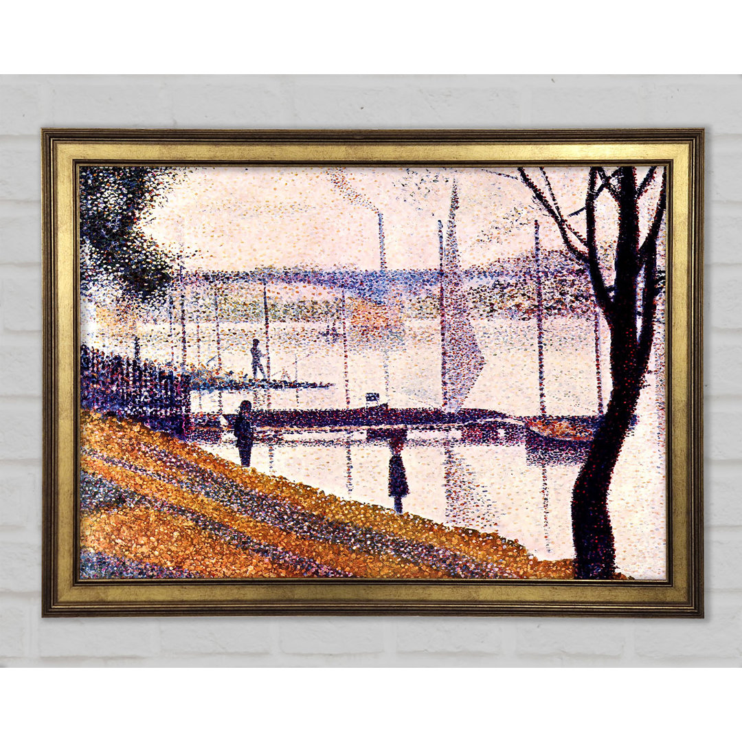 Brücke von Courbevoie von Seurat - Druck