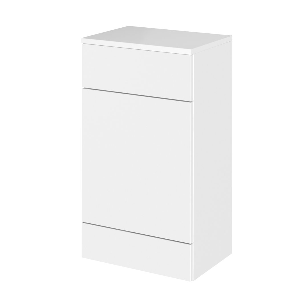 50.5Cm W x 88.2Cm H x 36Cm D Free-Standing Back to Wall Toilet Unit