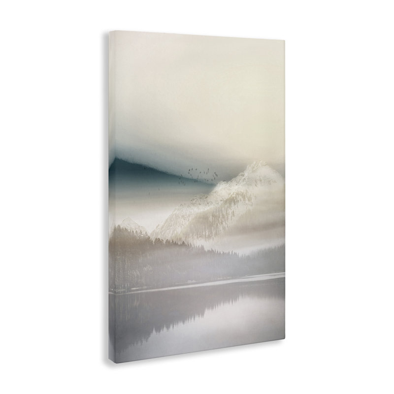 Toile vue de paysage de vanille, design par Gemma Bardot, H 24 po x l 16 po