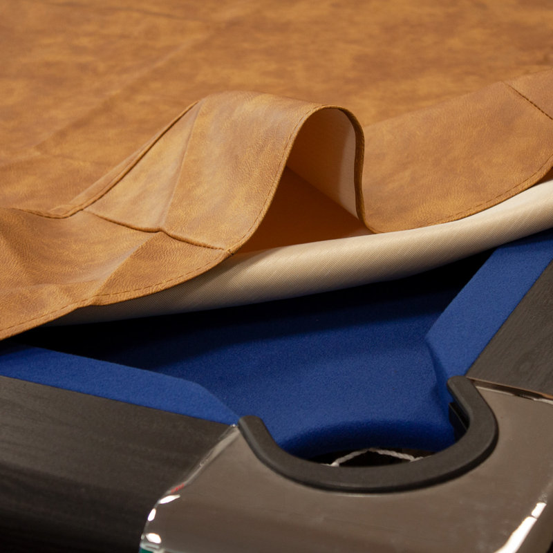 Russet Heavy Duty Leatherette 8ft Pool Table Cover