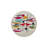 Colorful Shaped Patterned Woven Base Machine Washable Rug-1527893519