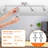 23.8'' 4 -Light Swing Arm Track Track Kit with Dimmable and Adjustable Head