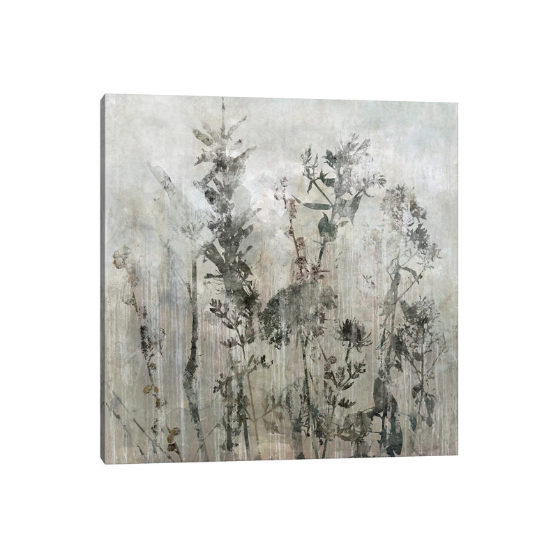 Winter's Lace II by Carol Robinson - Wrapped Canvas Painting, 30.48 cm H x 30.48 cm W