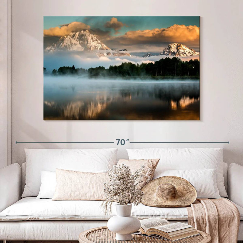 Alvord Misty Grand Teton, H 34 po x l 51 po