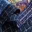 Ensemble de courtepointe réversible 100% coton à motif floral-113494283-102042636