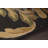 Jonas Authentic Hand-Tufted Handmade Slate Blue, Teal, Rust & Golden Amber Transitional Botanical Sunflowers & Vines Wool Area Rug-19940646