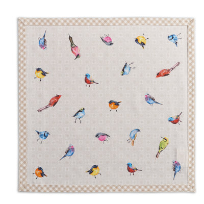 Cotton Abstract Square Napkin