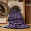 Tapis mauve à rayures horizontales lavable à la machine-1371432576