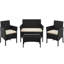 Patio Conversation Set with Cushions for Porch-644593460-644178240