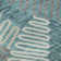 Premium Machine Washable Prisco Teal Rug