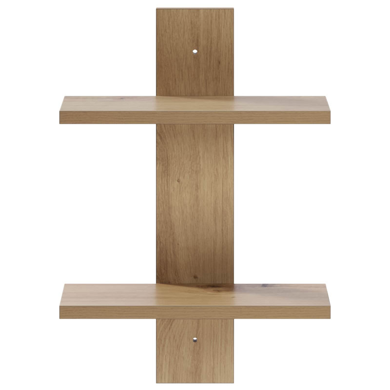 Engineered Wood Wall Shelf, Artisan Oak