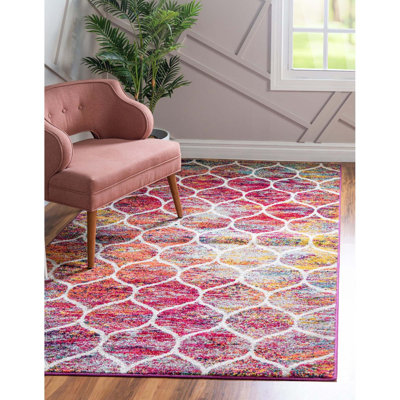 Tapis géométrique Llanet