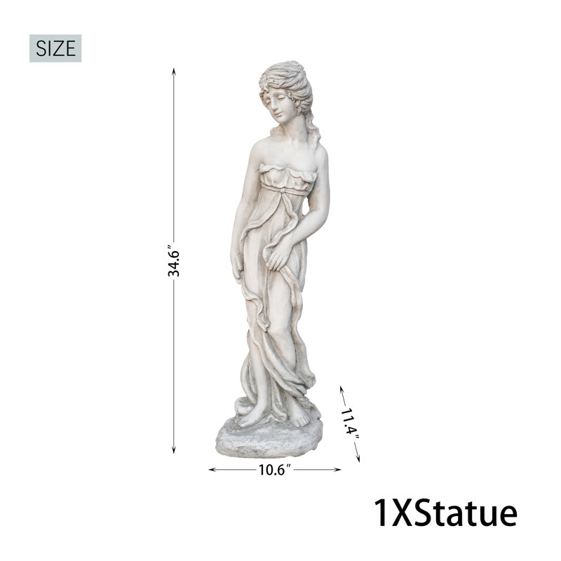 Statue de jardin en oxyde de magnésium
