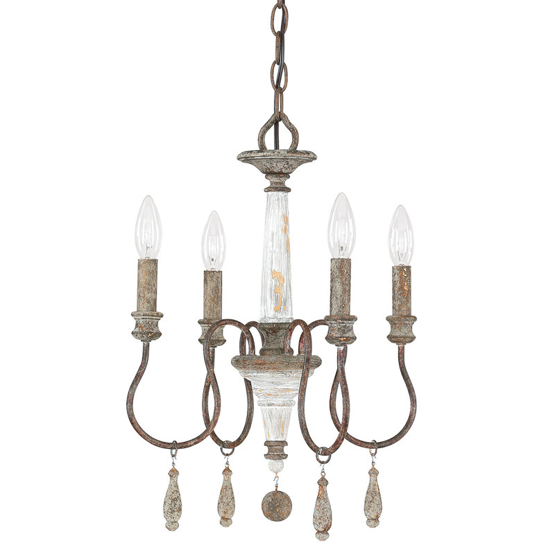 Lustre classique / traditionnel de style bougie Timurs, H 19 po x l 14 po x P 14 po