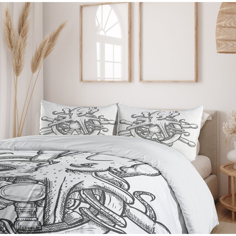 Coastal Polyester Duvet Cover