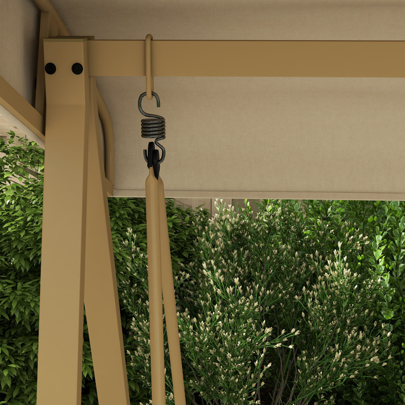 Yair 3 Person Porch Swing with Canopy