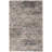 Felicia Geometric Gray and Beige Soft Low Pile Area Rug-22213262